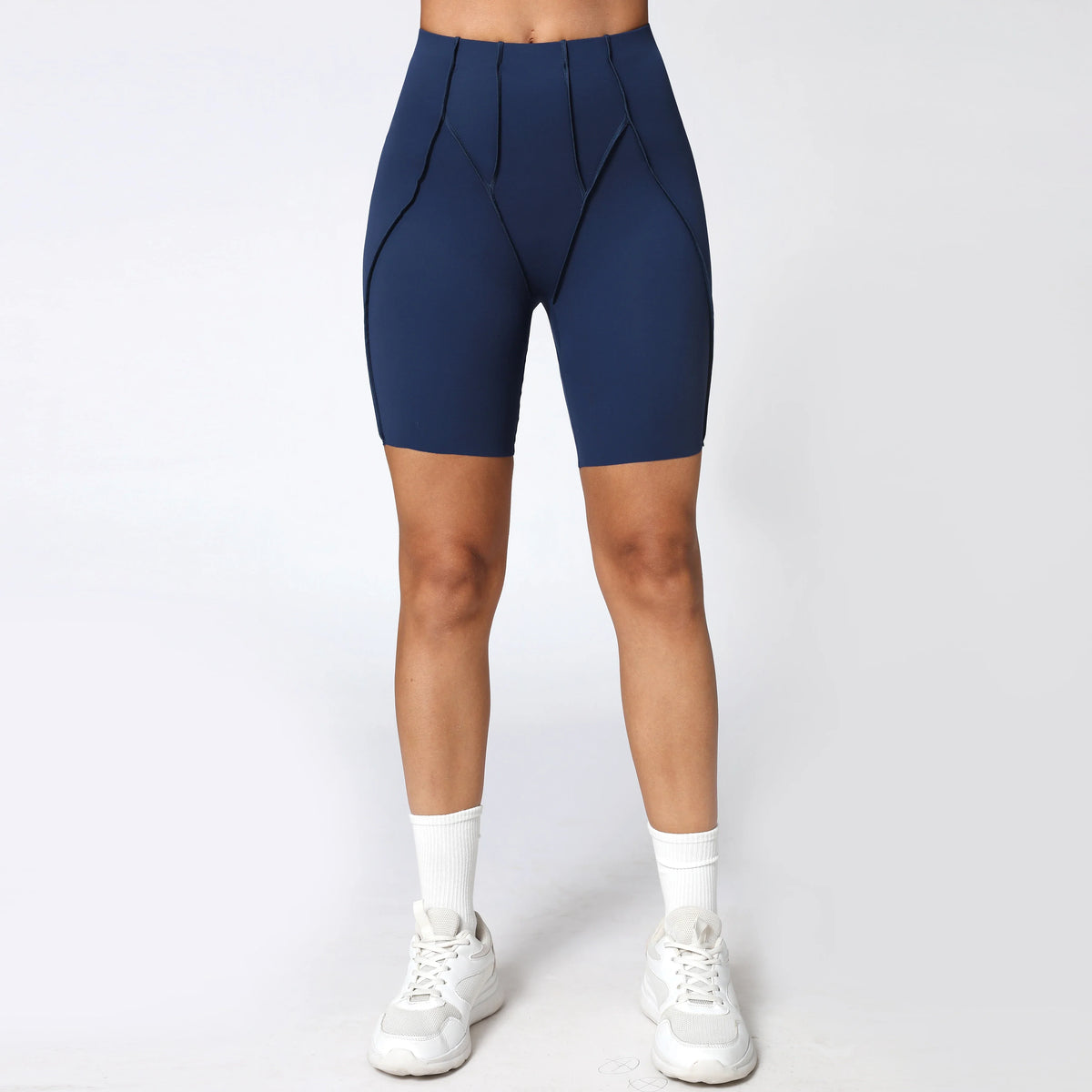 Yoga Shorts Women Fitness Shorts V-shaped Waist Running Cycling Shorts Breathable Sports Leggings Workout Gym Shorts