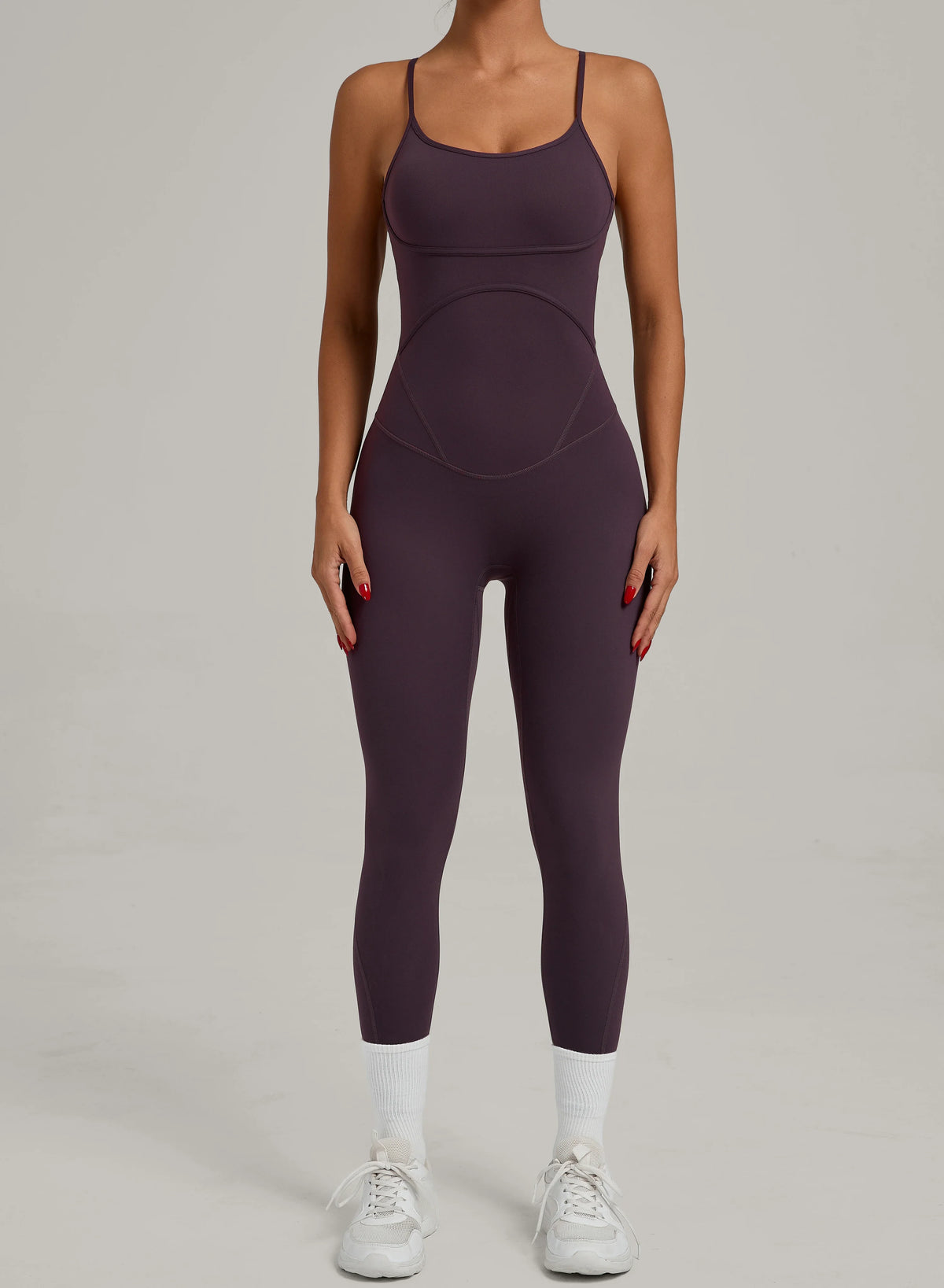 Padded One-Piece Yoga Clothes Sportswear Women's Gym Push Up Workout Clothes Fitness Sports Fitness Wear Yoga Jumpsuit
