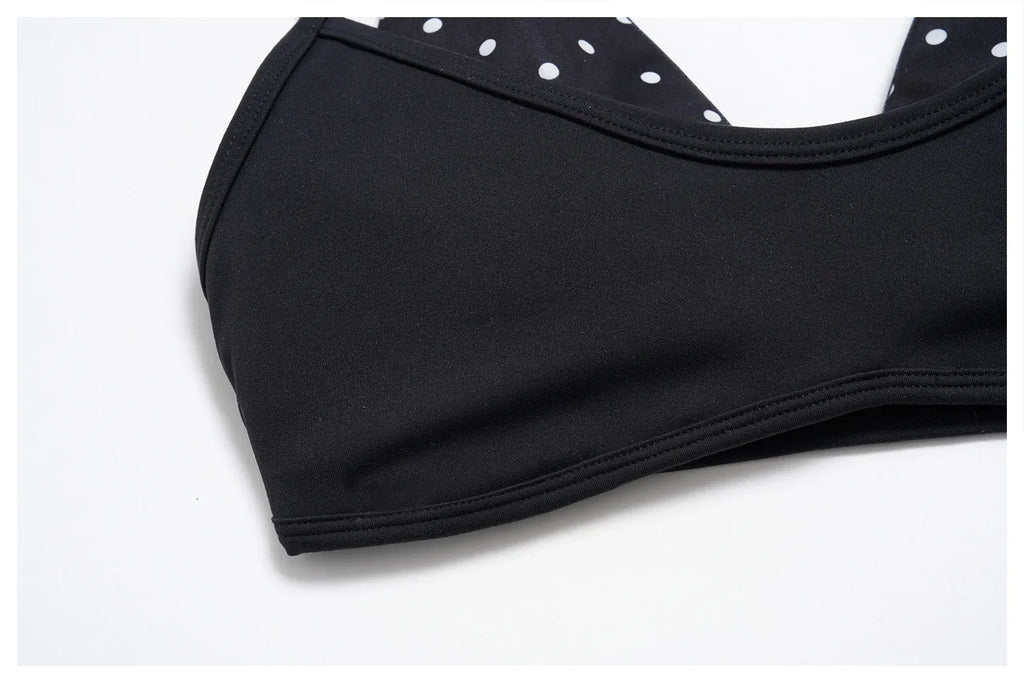 Breathable Striped Patchwork Yoga Clothing Women Fake Two-piece Sports Bra Folding High Waist Shorts Gym Running Fitness Suit