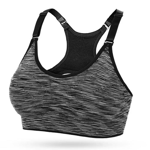 5 Colors Sports Bra Women Gym Jogging Crop Top Female Tops Fitness Shockproof Vest Sport Bras for Women Sujetadores Para Mujeres