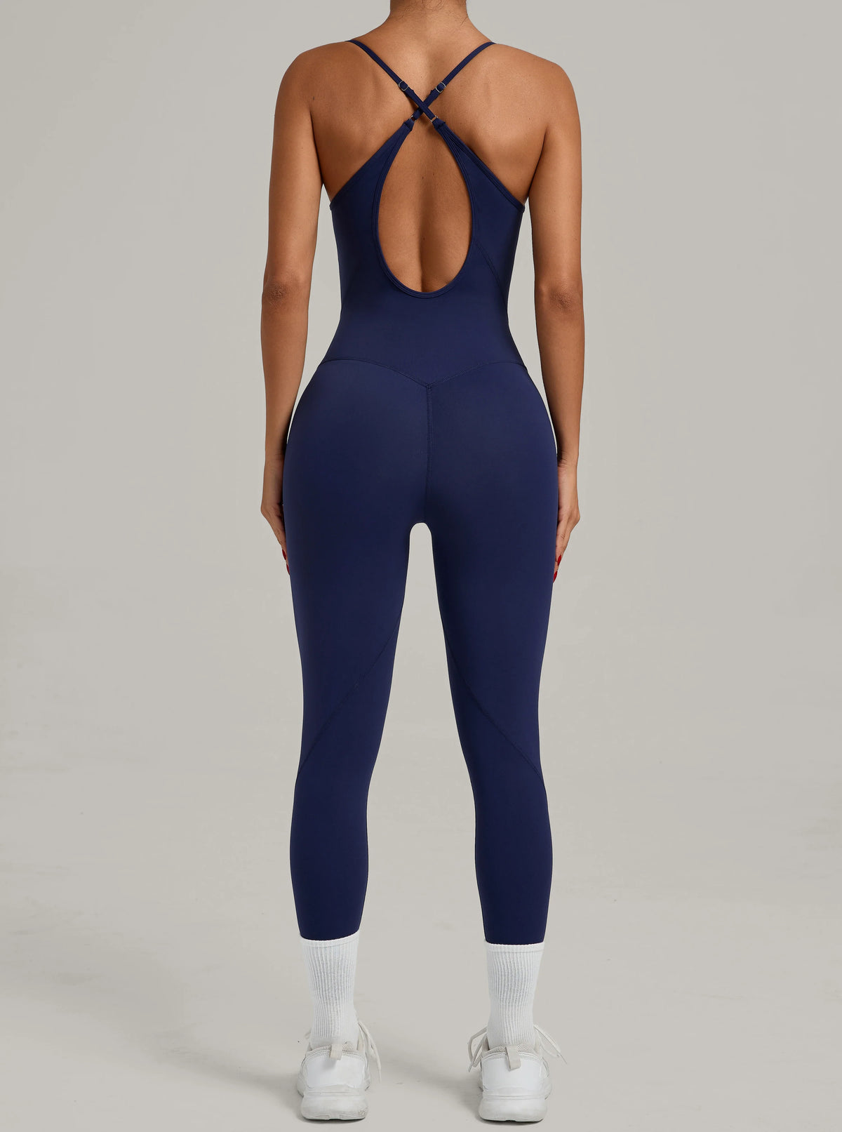 Padded One-Piece Yoga Clothes Sportswear Women's Gym Push Up Workout Clothes Fitness Sports Fitness Wear Yoga Jumpsuit