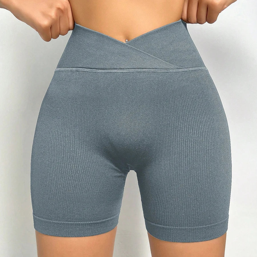 Women Sports Leggings Sportswear Woman Gym Legging Seamless Yoga Shorts w/Tummy Control Women's Shorts Fitness Female Clothing