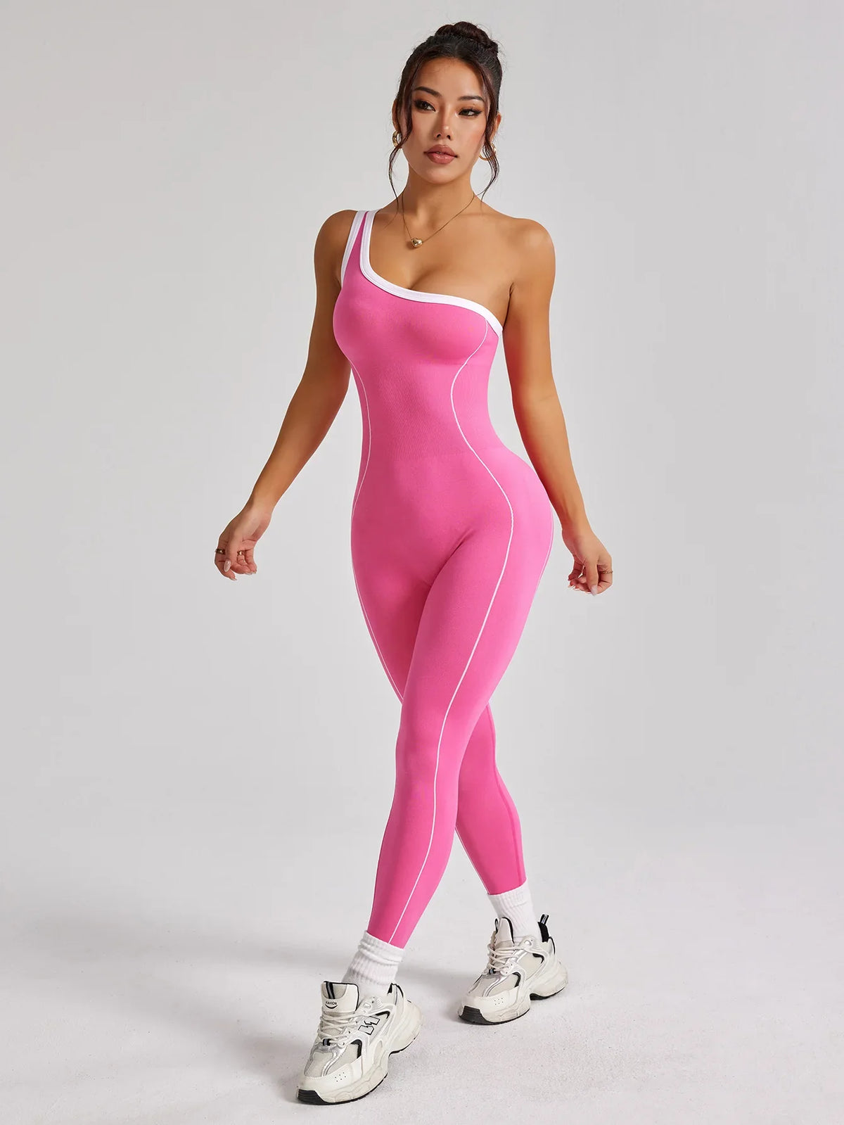 Trendy Bodysuit Sportswear Woman Gym Jumpsuits Sport Pants Seamless Woman Clothing Yoga Clothes Female Fitness Overalls Leggings