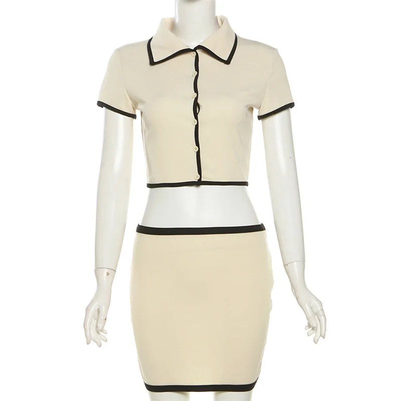 Conjunto de 2 piezas acanalado para mujer, pantalones cor...