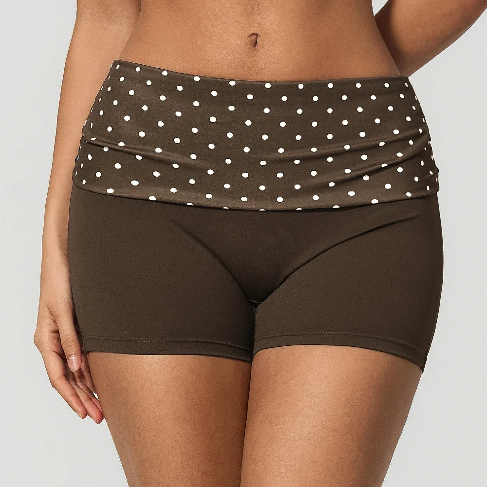 Pantalones cortos de Yoga de cintura alta para mujer, pan...