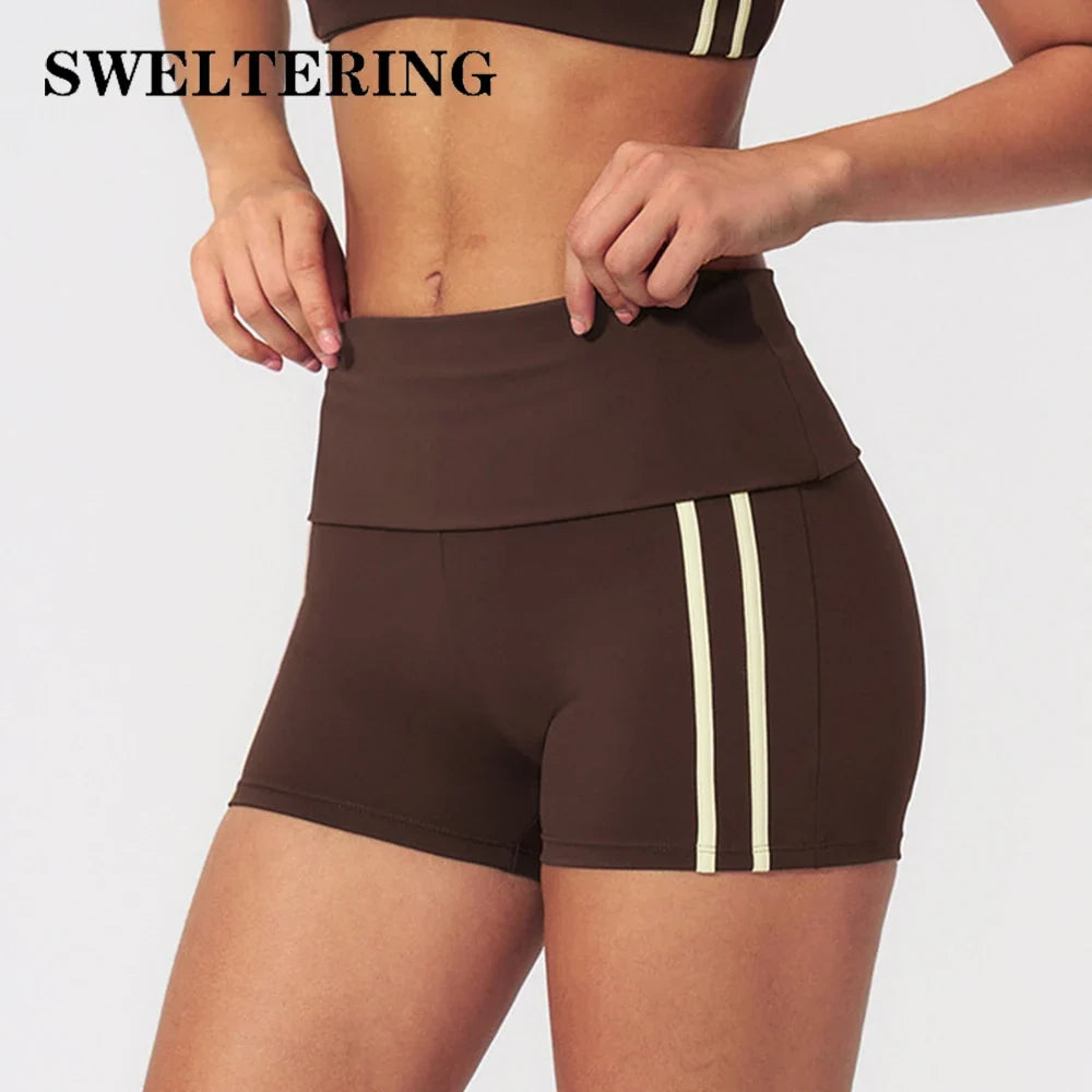 Pantalones cortos de Yoga para mujer, pantalones cortos d...