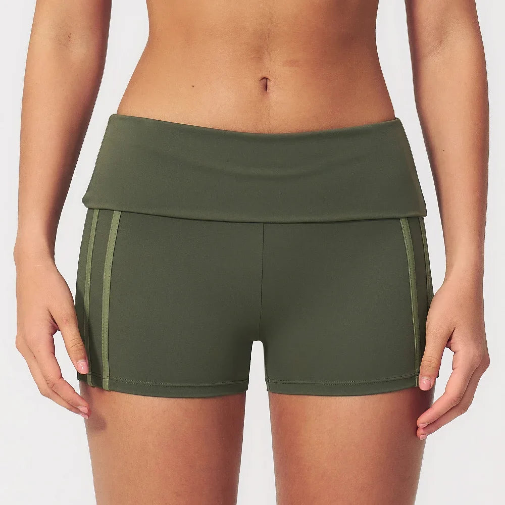 Pantalones cortos de Yoga para mujer, pantalones cortos d...