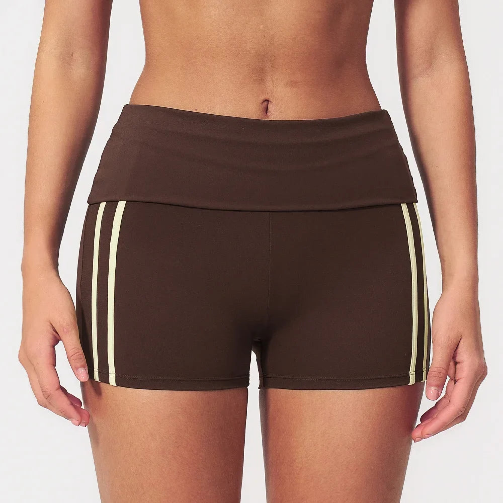Pantalones cortos de Yoga para mujer, pantalones cortos d...